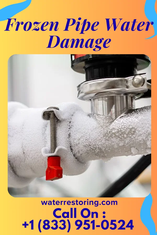 Frozen Pipe Water Damage in Norway, IN